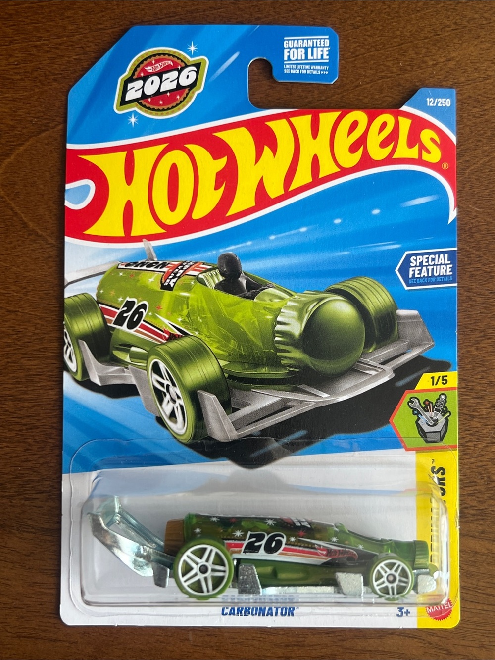 Bottle opener Carbonator Die-Cast 2026 Hot Wheels